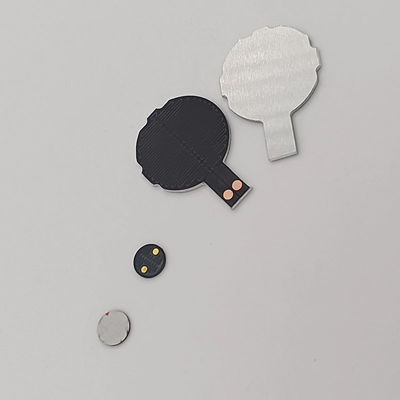 Тонкий элемент подогревателя Polyimide Graphene с желтым черным цветом